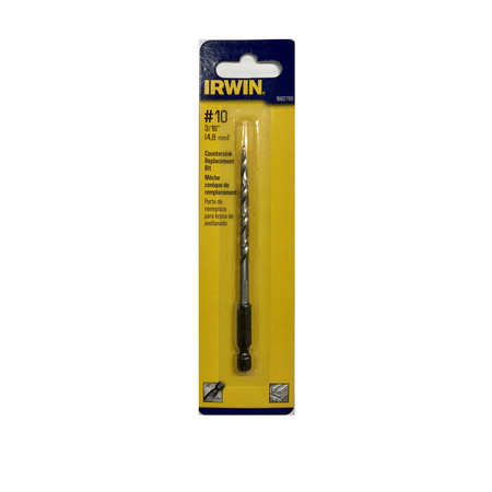 IRWIN CTRSNK RPLC BIT#10 3/16"" 1882789